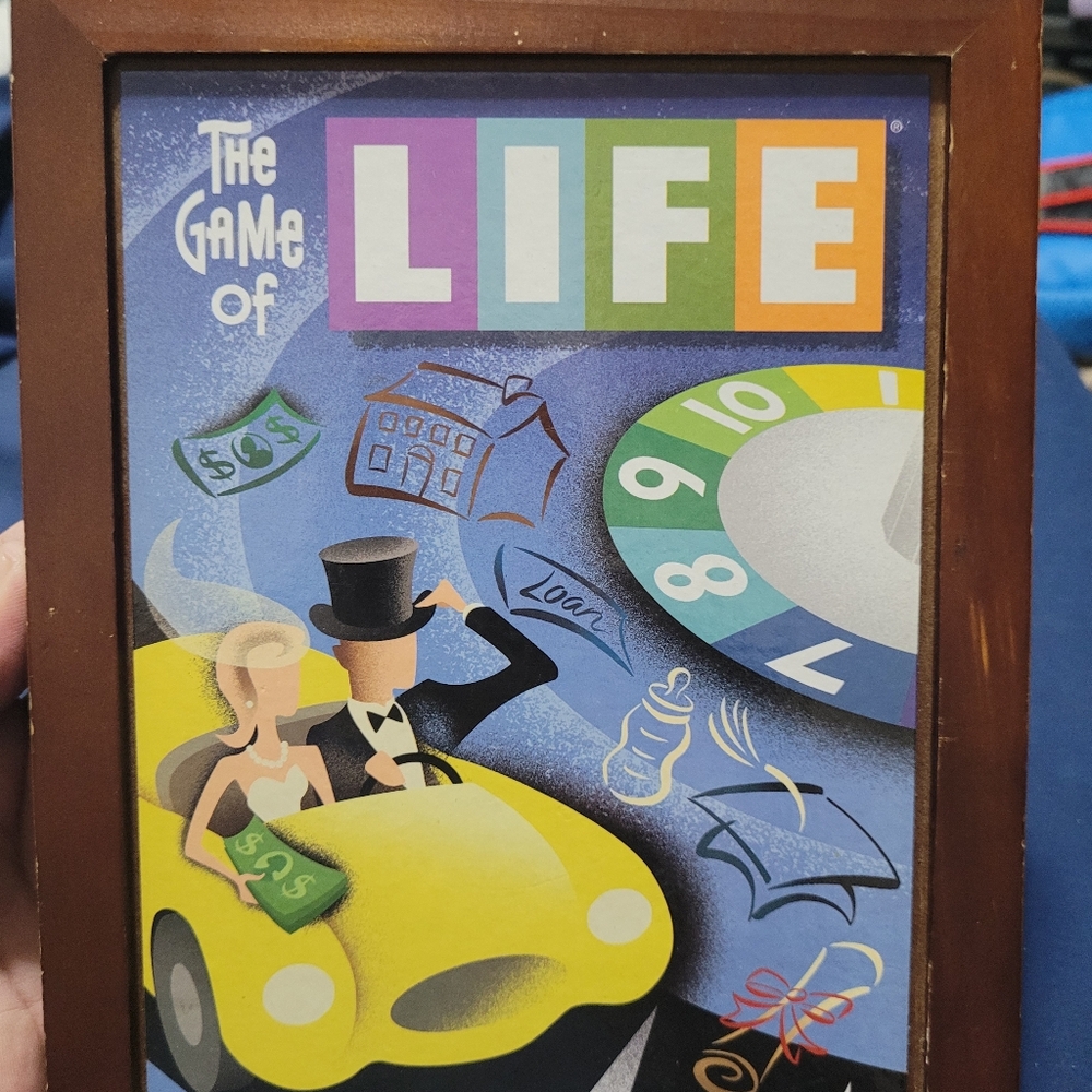 2011 Hasbro The Game of LIFE‎ Vintage Games Collection Wood Box Complete